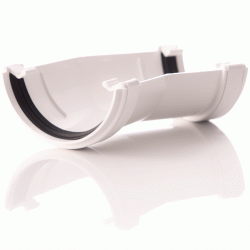 White 150 Degree Half Round Angle