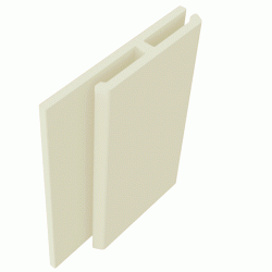 Pale Gold 'H' Edge Trim / Extension Trim - 3 Metre Pale Gold 'H' Edge Trim / Extension Trim - 3 Metre