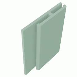 Sage Green 'H' Edge Trim / Extension Trim - 3 Metre Sage Green 'H' Edge Trim / Extension Trim - 3 Metre
