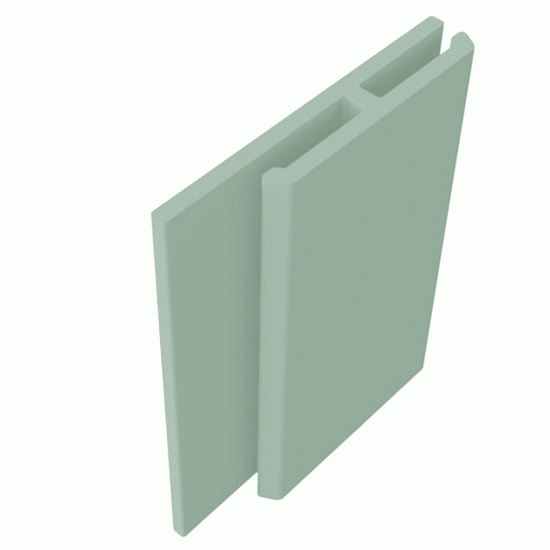 Sage Green 'H' Edge Trim / Extension Trim - 3 Metre