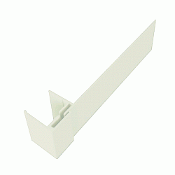 White 2-Part Reveal Liner - 3 Metre White 2-Part Reveal Liner - 3 Metre