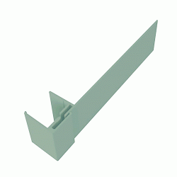 Sage Green 2-Part Reveal Liner - 3 Metre