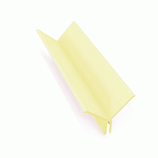 Pale Gold Internal Corner Trim - 3 metre