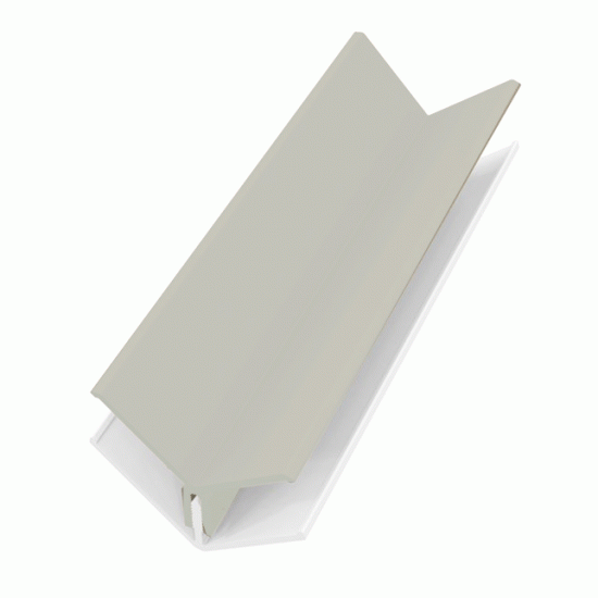 Misty Grey Internal Corner Trim - 3 metre