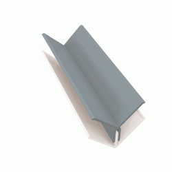 Storm Grey Internal Corner Trim - 3 metre