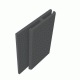 Slate Grey 'H' Edge Trim / Extension Trim - 3 Metre