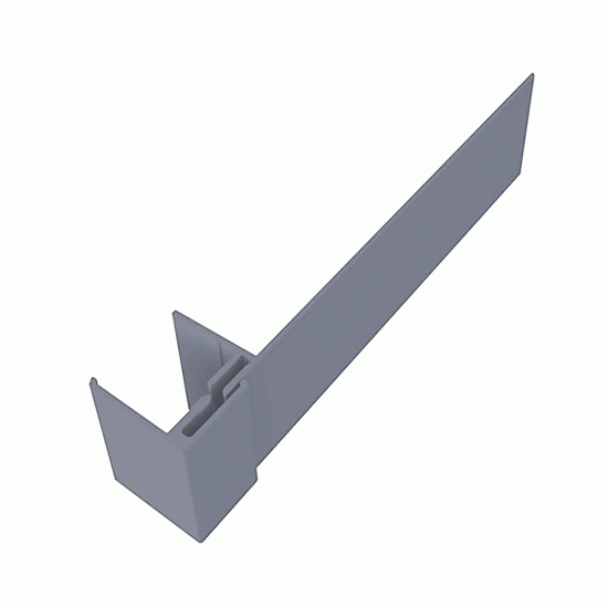 Storm Grey 2-Part Reveal Liner - 3 Metre Storm Grey 2-Part Reveal Liner - 3 Metre