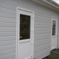 Kavex cladding — cream & white
