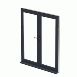Anthracite French Doors
