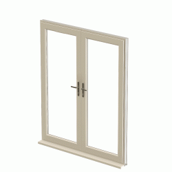 Cream French Doors