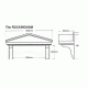 Rockingham GRP Overdoor Canopy Rockingham GRP Overdoor Canopy