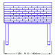 Tamworth GRP Overdoor Canopy Tamworth GRP Overdoor Canopy