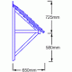 Tamworth GRP Overdoor Canopy Tamworth GRP Overdoor Canopy