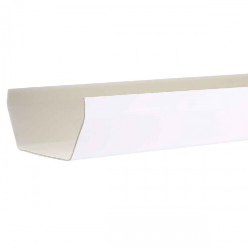Simple Square Gutter Aquaflow White Square Gutter with Downpipes | Complete System