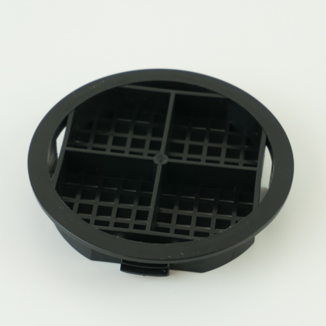 Black 68mm Round Disc Vents