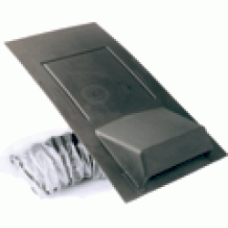Economy Slate Vent With Pipe Adapter