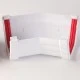 Ogee Guttering 135 Degree Angle Brilliant White