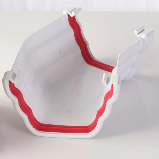 Ogee Guttering 135 Degree Angle Brilliant White