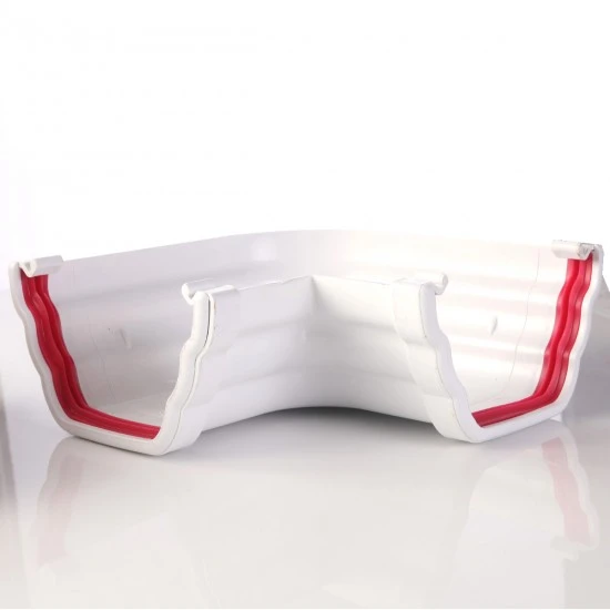 Ogee Guttering 90 Degree Angle White