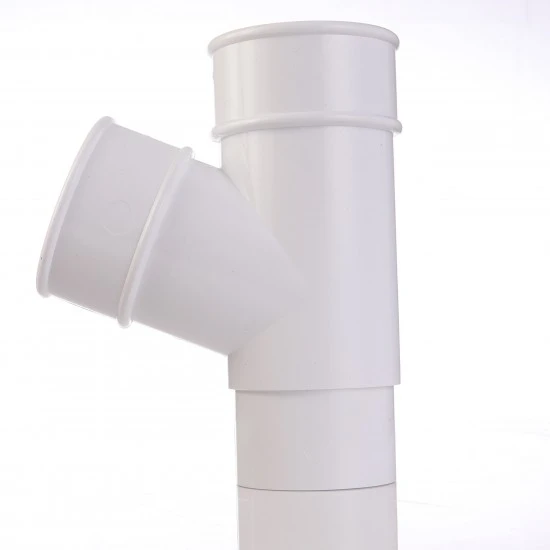 White - 112° Branch - uPVC