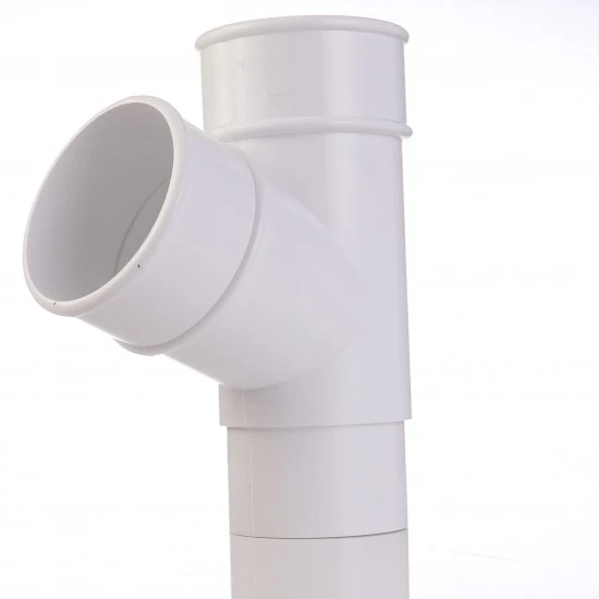 White - 112° Branch - uPVC