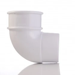 White - 90° Degree Offset Bend - uPVC