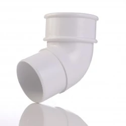 White - 112° Offset Bend - uPVC