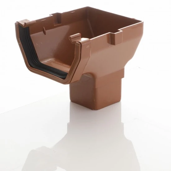 Caramel Square Stop End Outlet