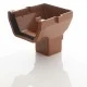 Caramel Square Stop End Outlet