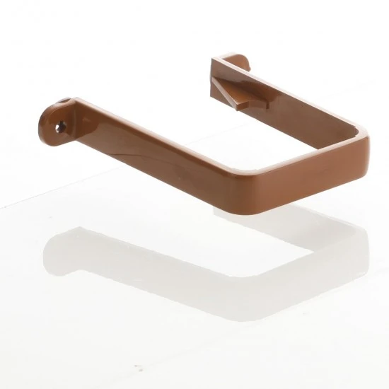 Caramel Square Standard Down Pipe Clip Bracket Caramel Square Standard Down Pipe Clip Bracket