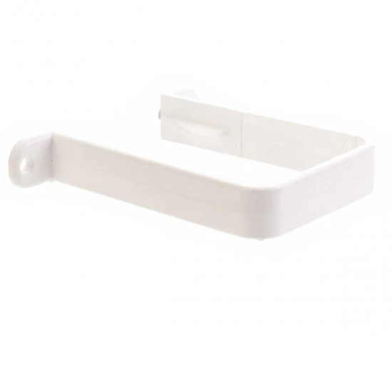 White Square Down Pipe Bracket White Square Down Pipe Bracket