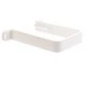 White Square Down Pipe Bracket White Square Down Pipe Bracket