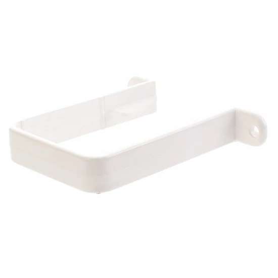 White Square Down Pipe Bracket White Square Down Pipe Bracket