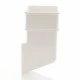 White Square Down Pipe Shoe - Aquaflow White Square Down Pipe Shoe - Aquaflow