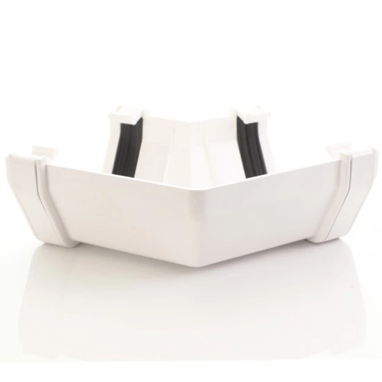 White Square 120º Angle Gutter Bend Aquaflow White Square 120º Angle Gutter Bend Aquaflow