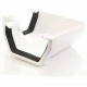 White Square 90º Gutter Bend (RAS1W) Aquaflow White Square 90º Gutter Bend (RAS1W) Aquaflow