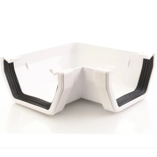 White Square 90º Gutter Bend (RAS1W) Aquaflow White Square 90º Gutter Bend (RAS1W) Aquaflow