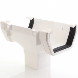 White Square Running Outlet  (AOS1W) Aquaflow