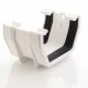White Square Gutter Union Joint - Aquaflow White Square Gutter Union Joint - Aquaflow
