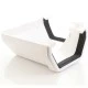 White Square 90º Gutter Bend (RAS1W) Aquaflow White Square 90º Gutter Bend (RAS1W) Aquaflow