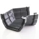 Anthracite Ogee Gutter 135° Corner 
