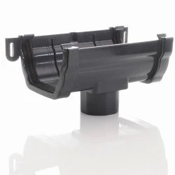 Anthracite Ogee Gutter Running OutLet