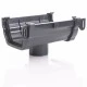 Anthracite Ogee Gutter Running OutLet Anthracite Ogee Gutter Running OutLet