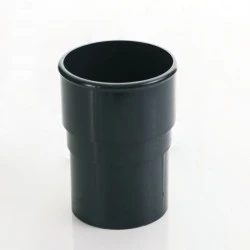 Dark Grey Round Downpipe Joint 