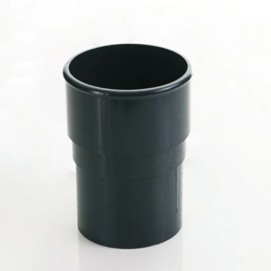 Dark Grey Round Downpipe Joint 