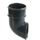 Dark Grey Round Downpipe Shoe (AB3AG)
