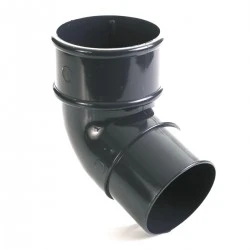 Dark Grey Round 112º Downpipe Bend 