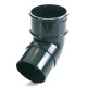 Dark Grey Round 112º Downpipe Bend 