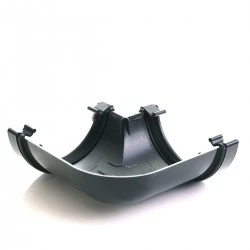 Dark Grey Round 90º Angle 