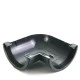 Dark Grey Round 90º Angle 